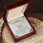 To My Granddaughter | Love You Forever - Interlocking Hearts necklace