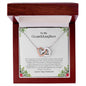 To My Granddaughter | Love You Forever - Interlocking Hearts necklace